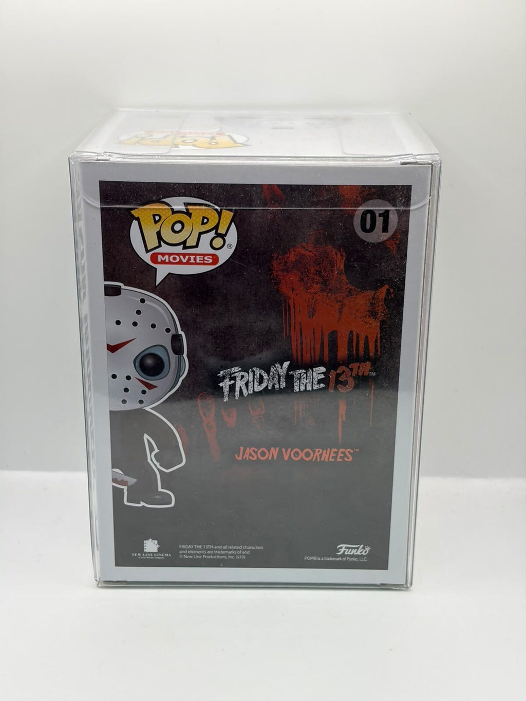 Funko Pop! Movies Friday the 13th Jason Voorhees #01 Vinyl Figure, Signed
