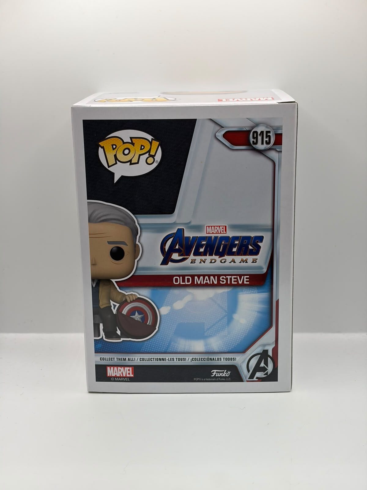 Funko Pop! Marvel Avengers: Endgame Old Man Steve #915 Amazon Exclusive