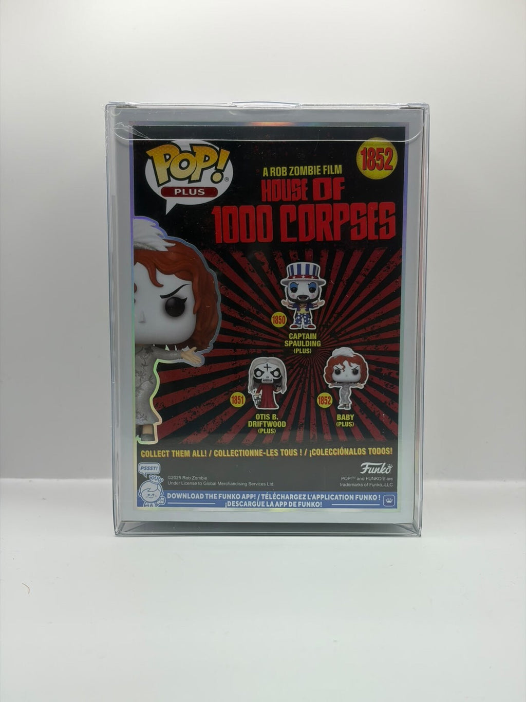 Funko Pop! Plus House of 1000 Corpses Baby Vinyl Figure #1852 Glitter Edition