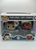 Funko Pop! Animation Demon Slayer Tanjiro Kamado & Sakonji Urokodaki 2-Pack