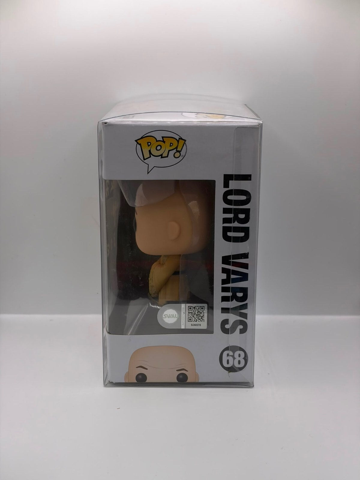 Funko Pop! Game of Thrones Lord Varys Vinyl Figure #68 - Signed