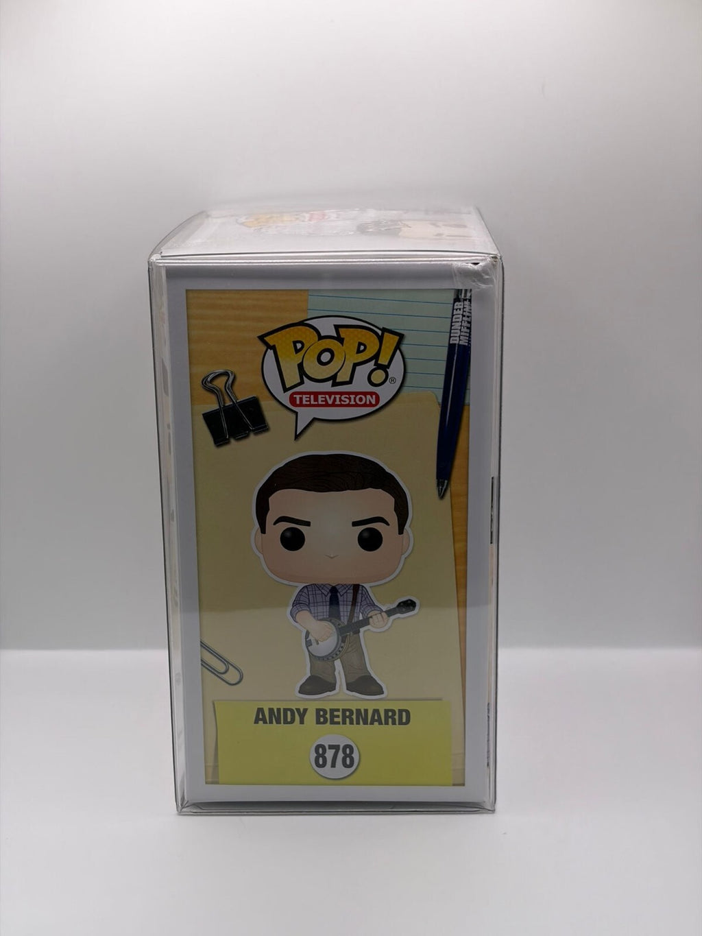 Funko Pop! Television The Office Andy Bernard Vinyl Figure #878 - Only at Target, Collectible