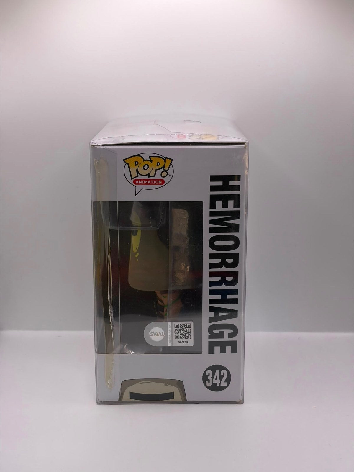 Funko Pop! Animation Rick and Morty Hemorrhage #342 Signed