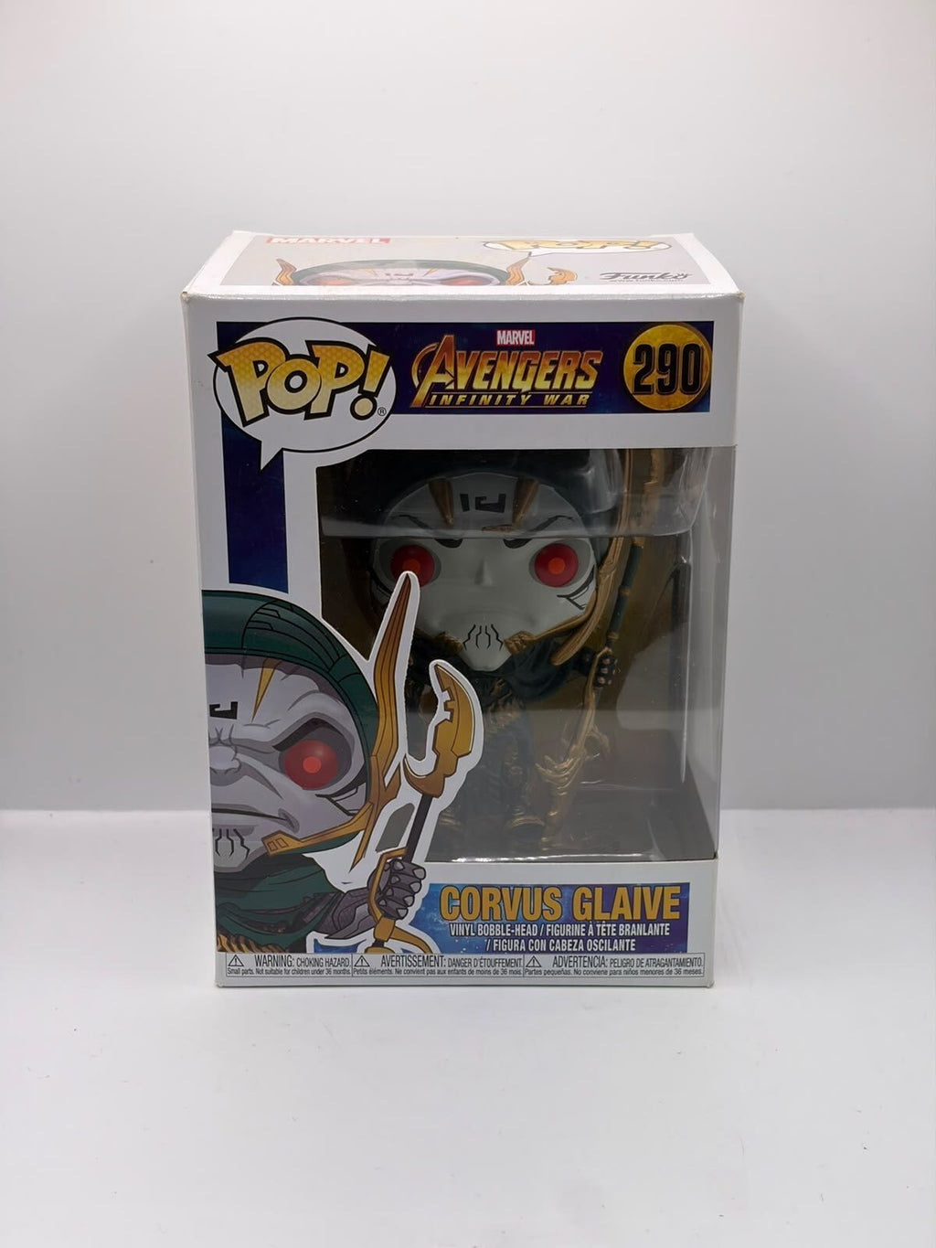 Funko Pop! Marvel Avengers: Infinity War Corvus Glaive #290