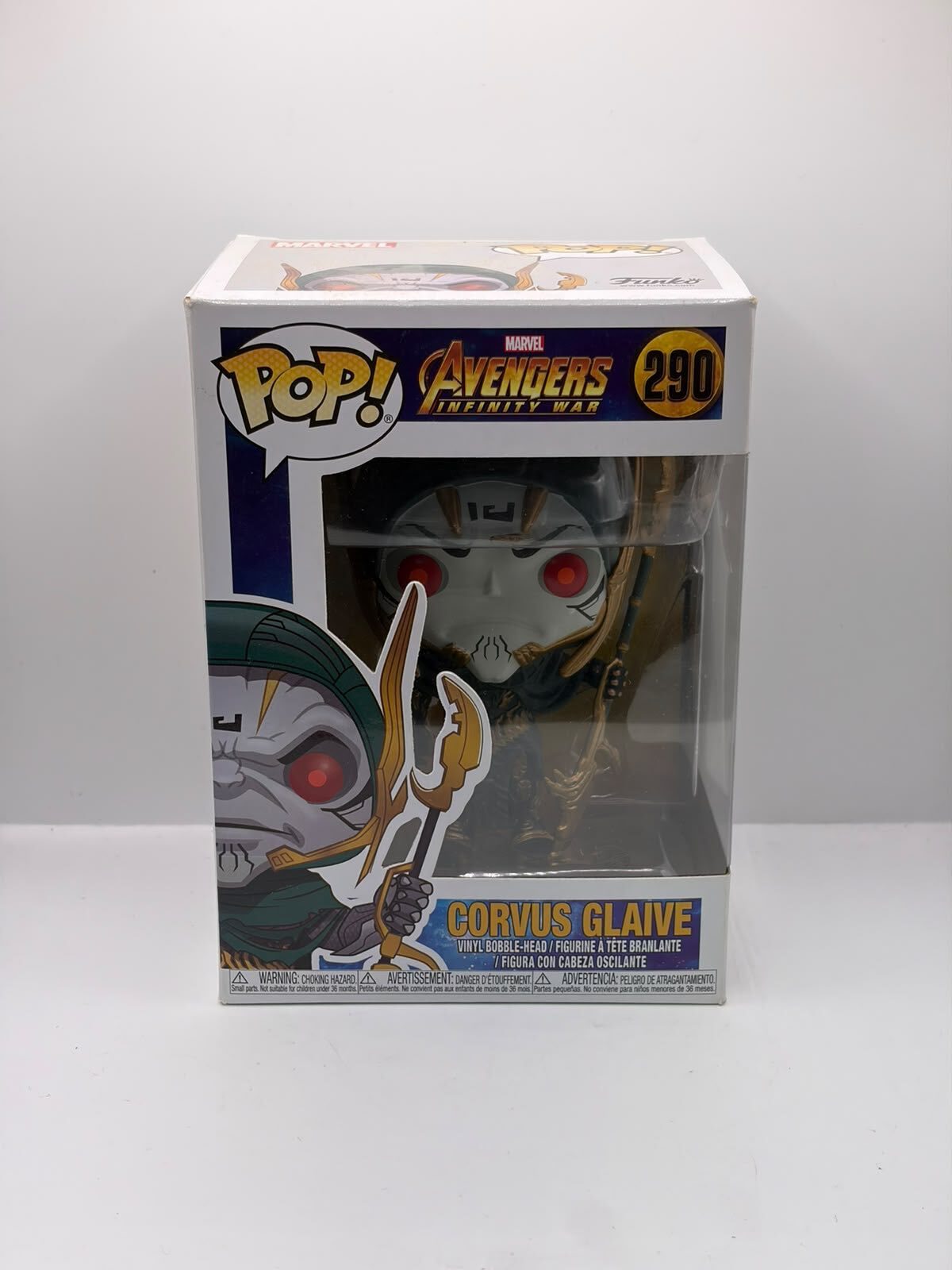 Funko Pop! Marvel Avengers: Infinity War Corvus Glaive #290