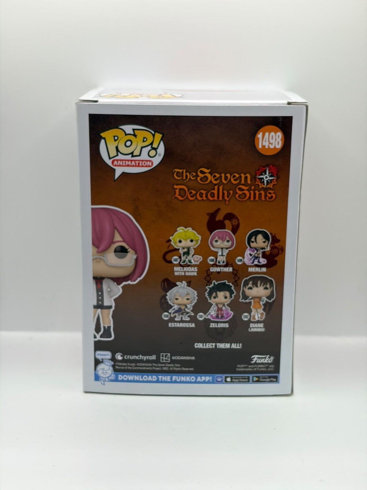 Funko Pop! Animation The Seven Deadly Sins Gowther Vinyl Figure #1498