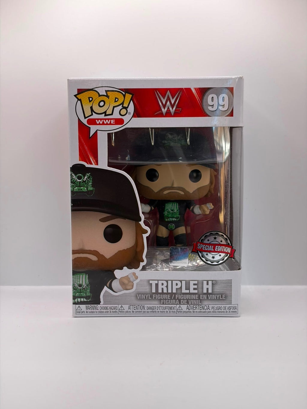 Funko Pop WWE Triple H Special Edition Vinyl Figure #99