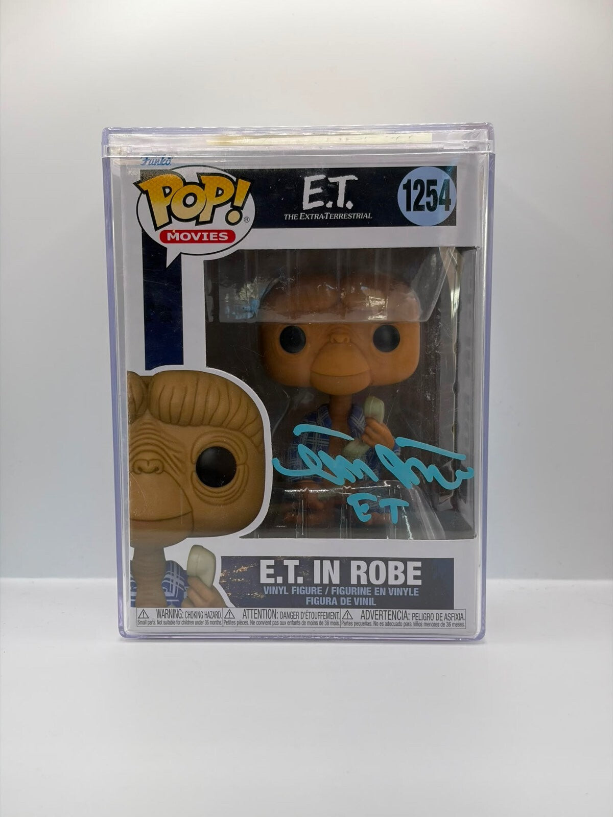 Funko Pop! Movies E.T. in Robe Vinyl Figure #1254 Autographed