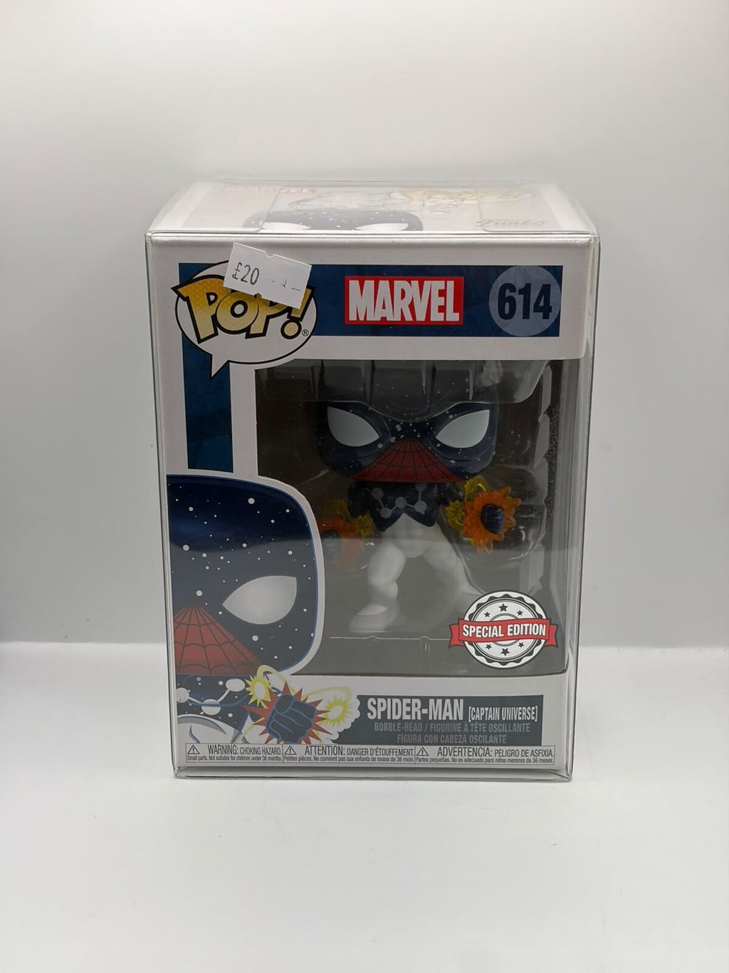 Funko Pop! Marvel Spider-Man (Captain Universe) #614 Special Edition