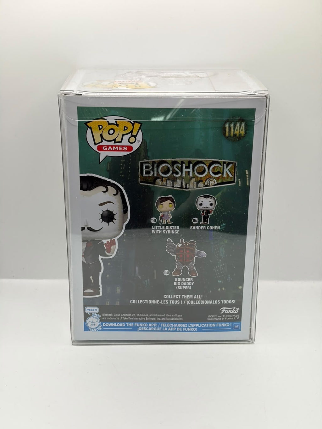 Funko Pop! Games BioShock Sander Cohen #1144