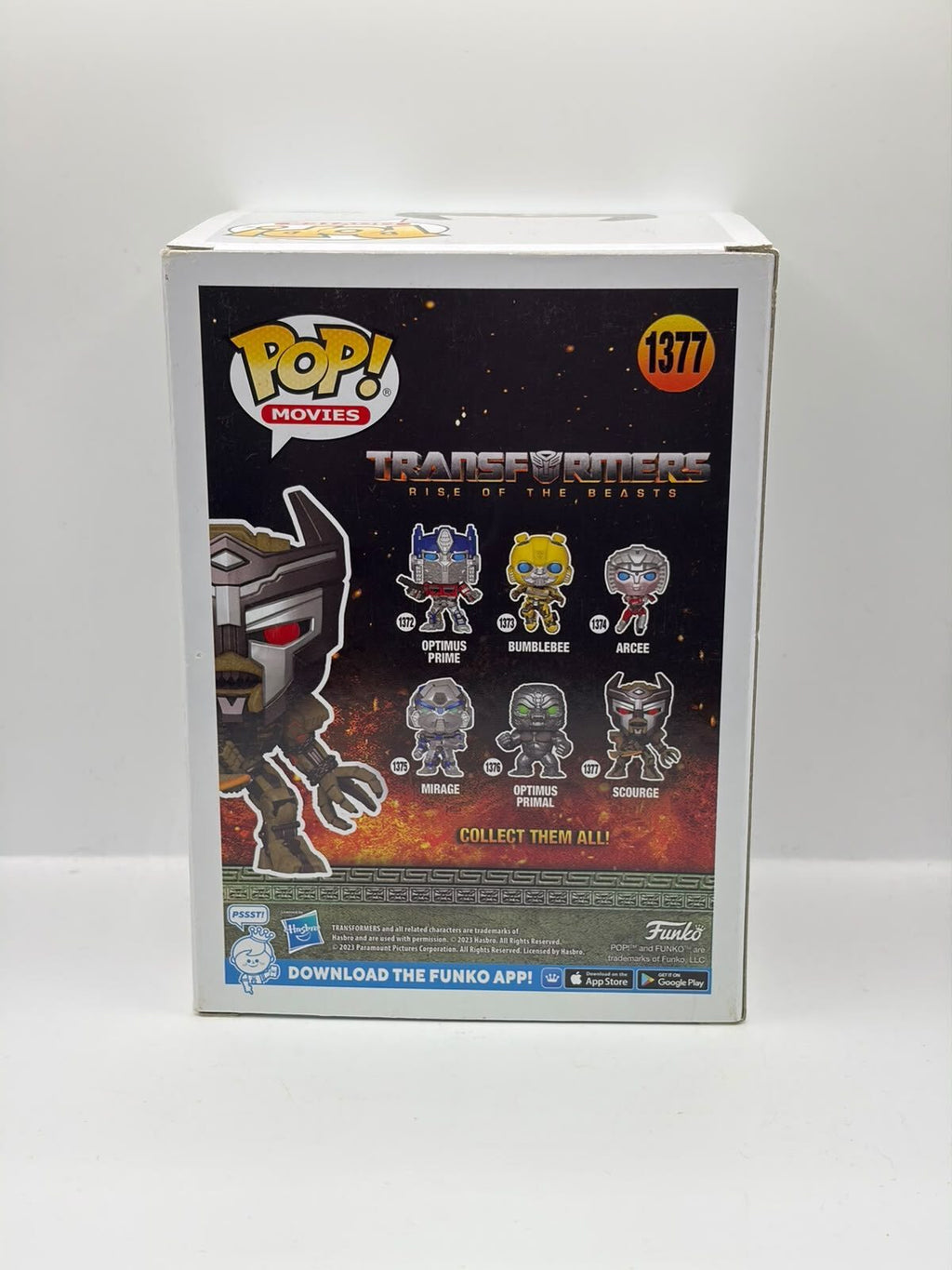 Funko Pop! Movies Transformers Scourge Vinyl Figure #1377
