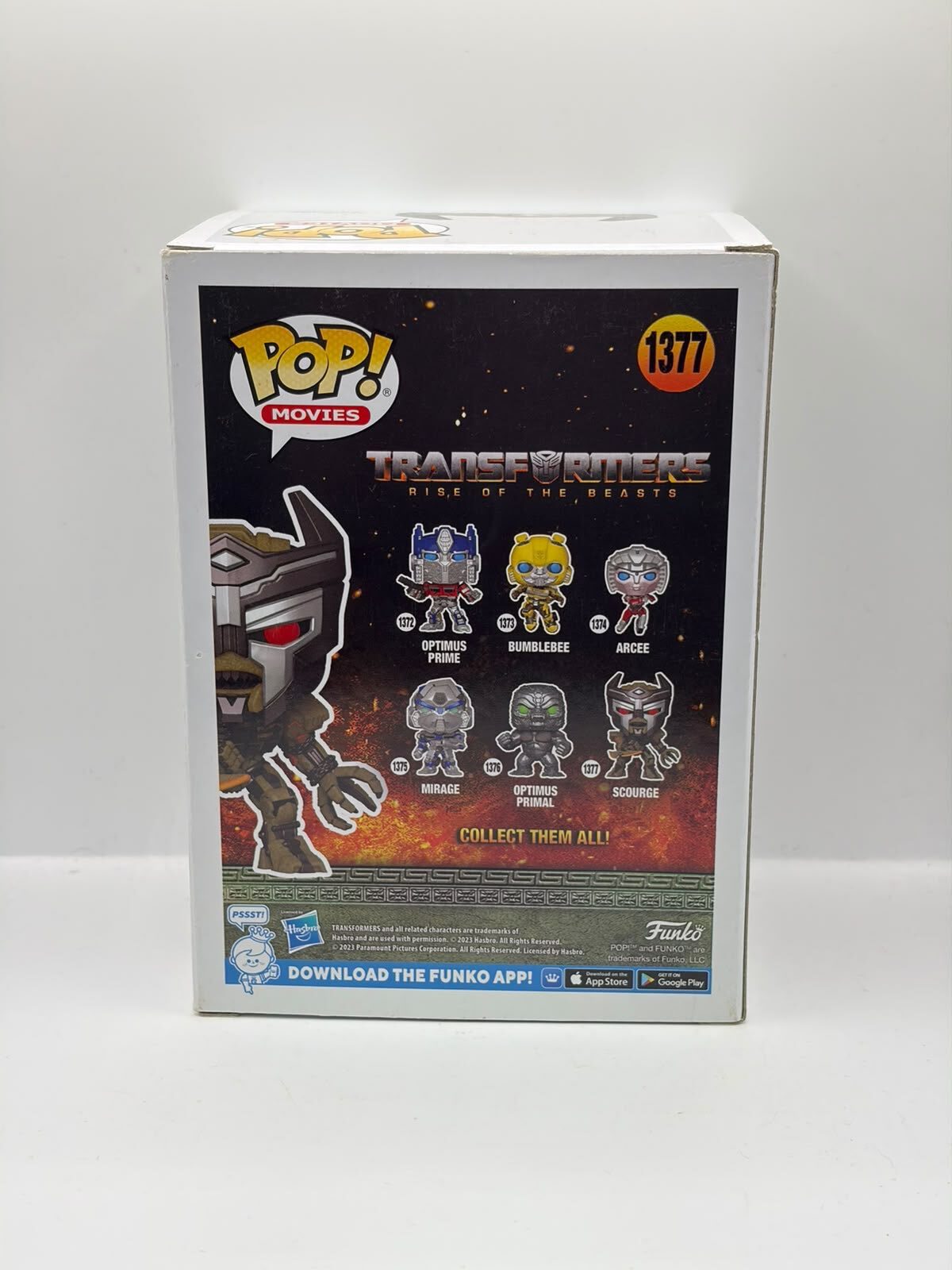 Funko Pop! Movies Transformers Scourge Vinyl Figure #1377