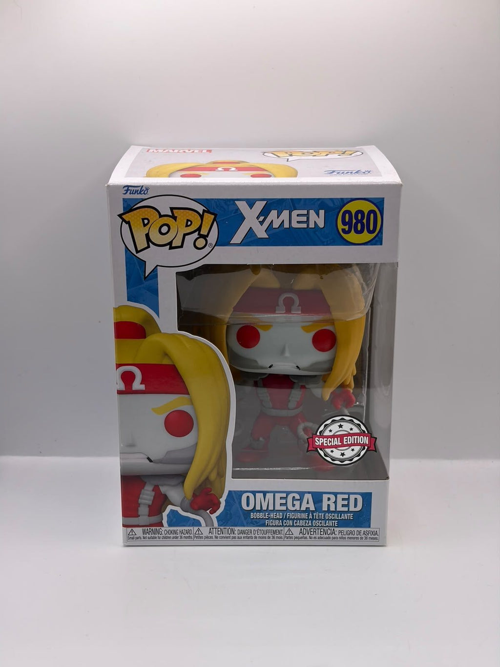Funko Pop! Marvel X-Men Omega Red #980 Special Edition Vinyl Figure in Box