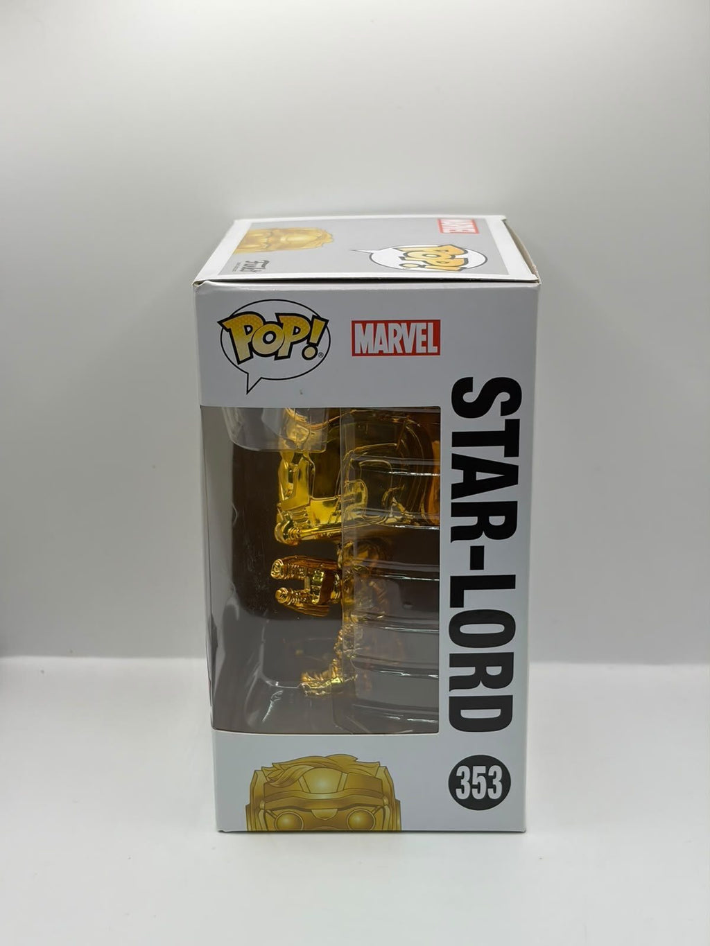 Funko Pop! Marvel Studios Star-Lord #353 Gold Special Edition