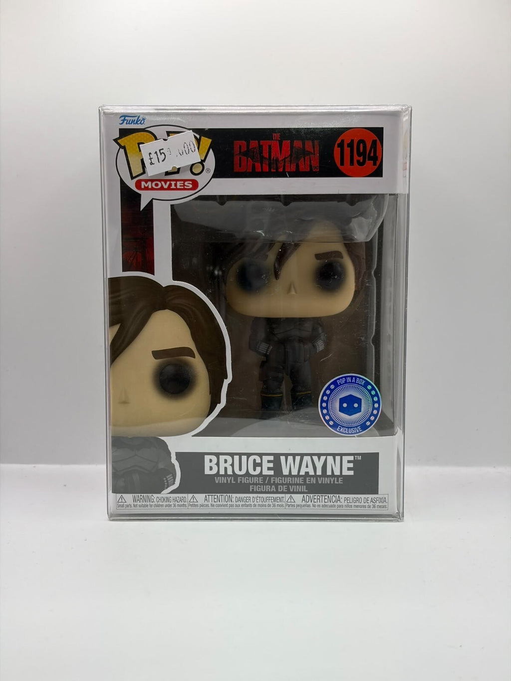 Funko Pop! Movies Batman 1194 Bruce Wayne Vinyl Figure Collectible