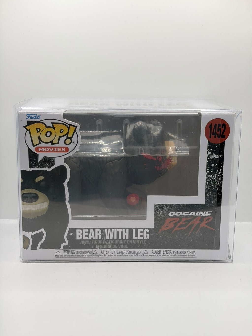 Funko Pop! Movies Cocaine Bear Bear With Leg Vinyl Figure #1452