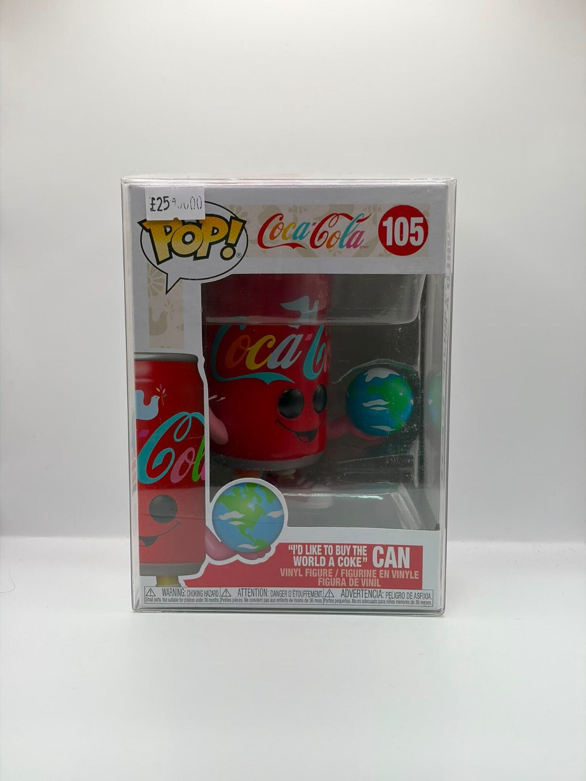 Funko Pop! Coca-Cola 1971 AD Icon Vinyl Figure - "I'd Like to Buy the World a Coke" Can #105