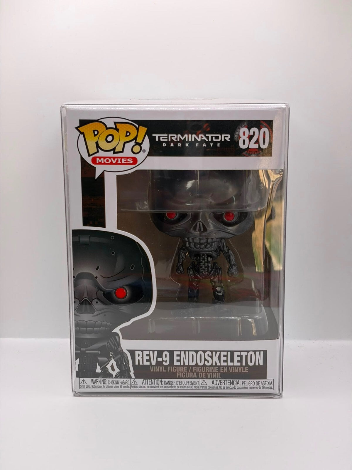Funko Pop! Movies Terminator Dark Fate Rev-9 Endoskeleton Vinyl Figure #820