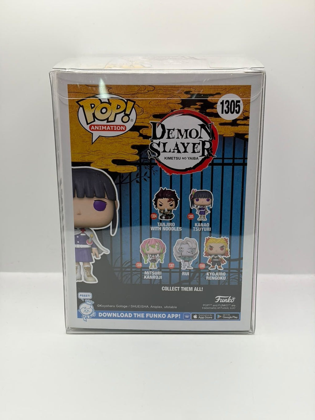 Funko Pop! Animation Demon Slayer Kanao Tsuyuri #1305 Glow in the Dark