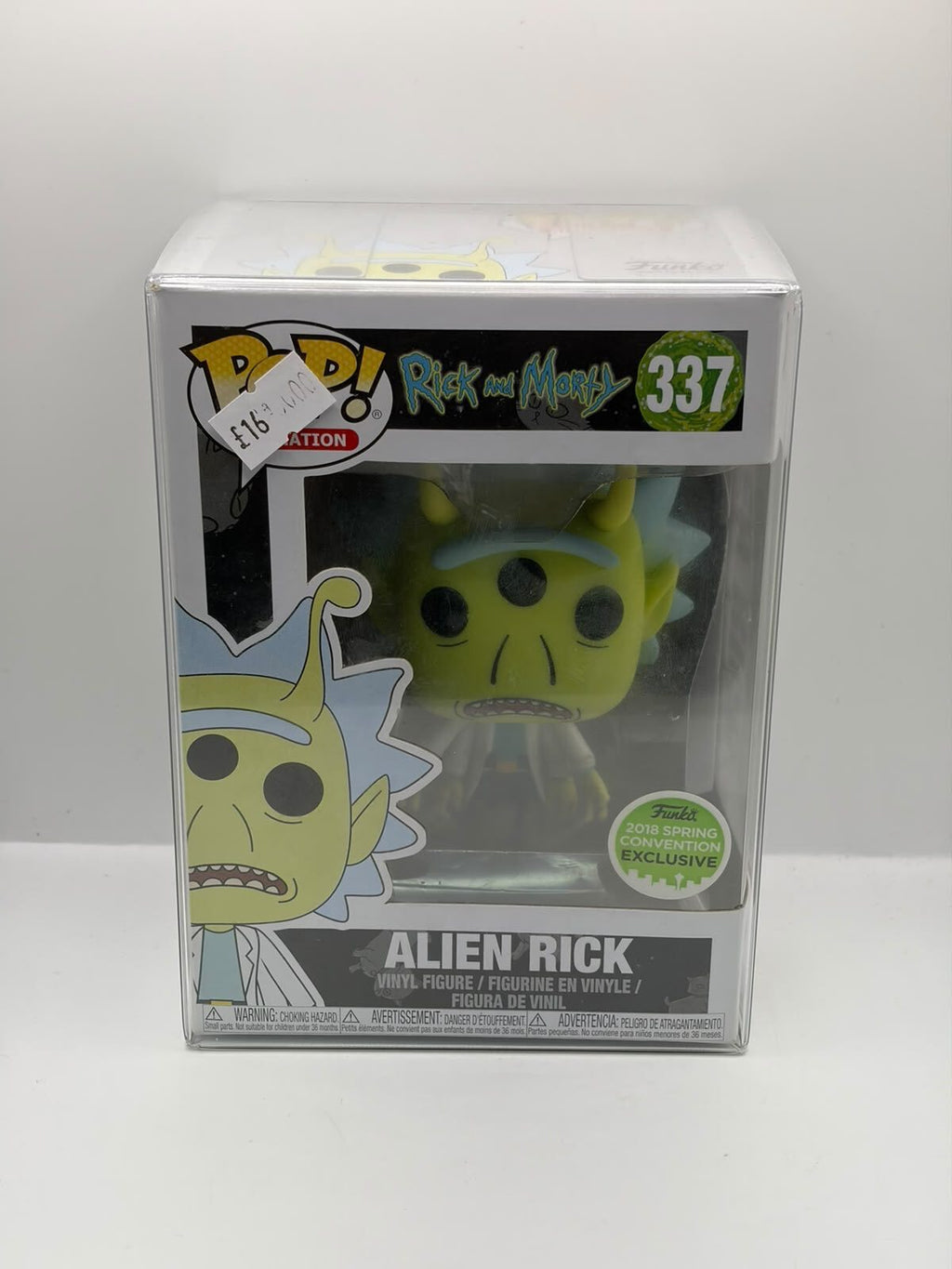 Funko Pop! Animation Rick and Morty Alien Rick #337
