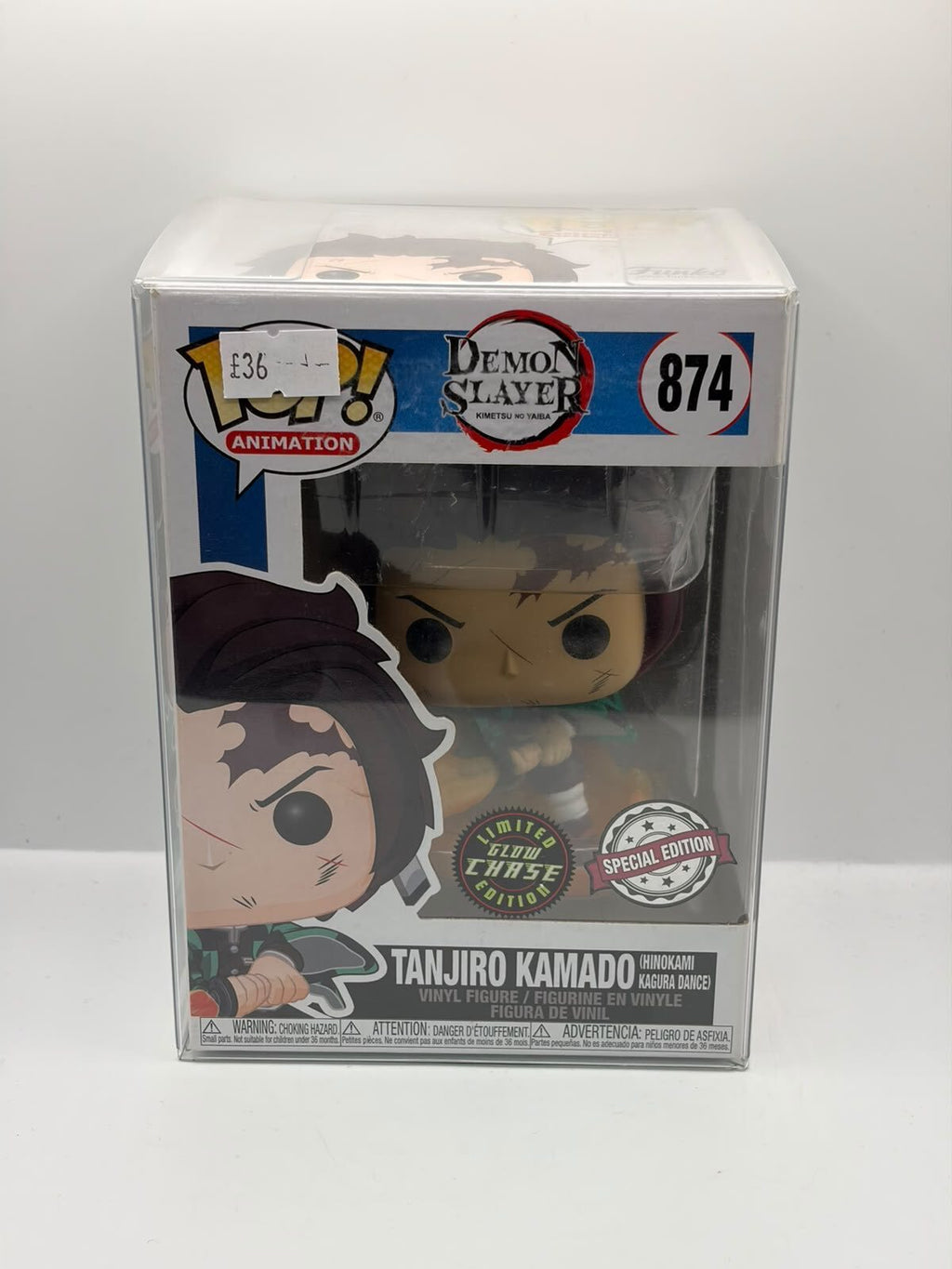 Funko Pop! Animation Demon Slayer Tanjiro Kamado #874 Special Edition