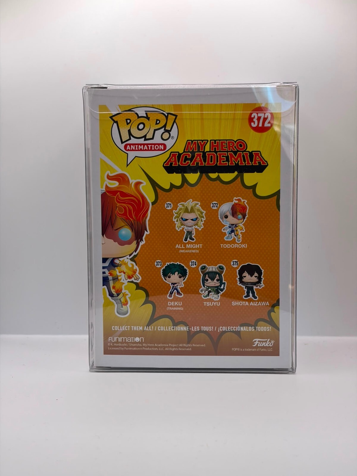 Funko Pop! Animation My Hero Academia Todoroki #372 Glow in the Dark Special Edition Vinyl Figure