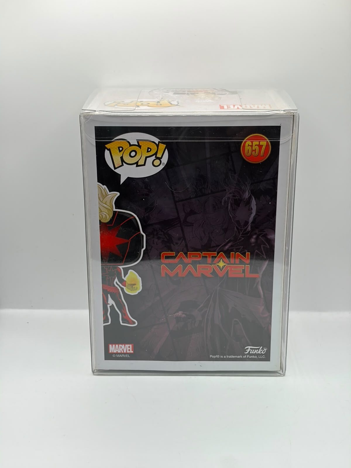 Funko Pop! Marvel Dark Captain Marvel #657 Limited Edition Exclusive