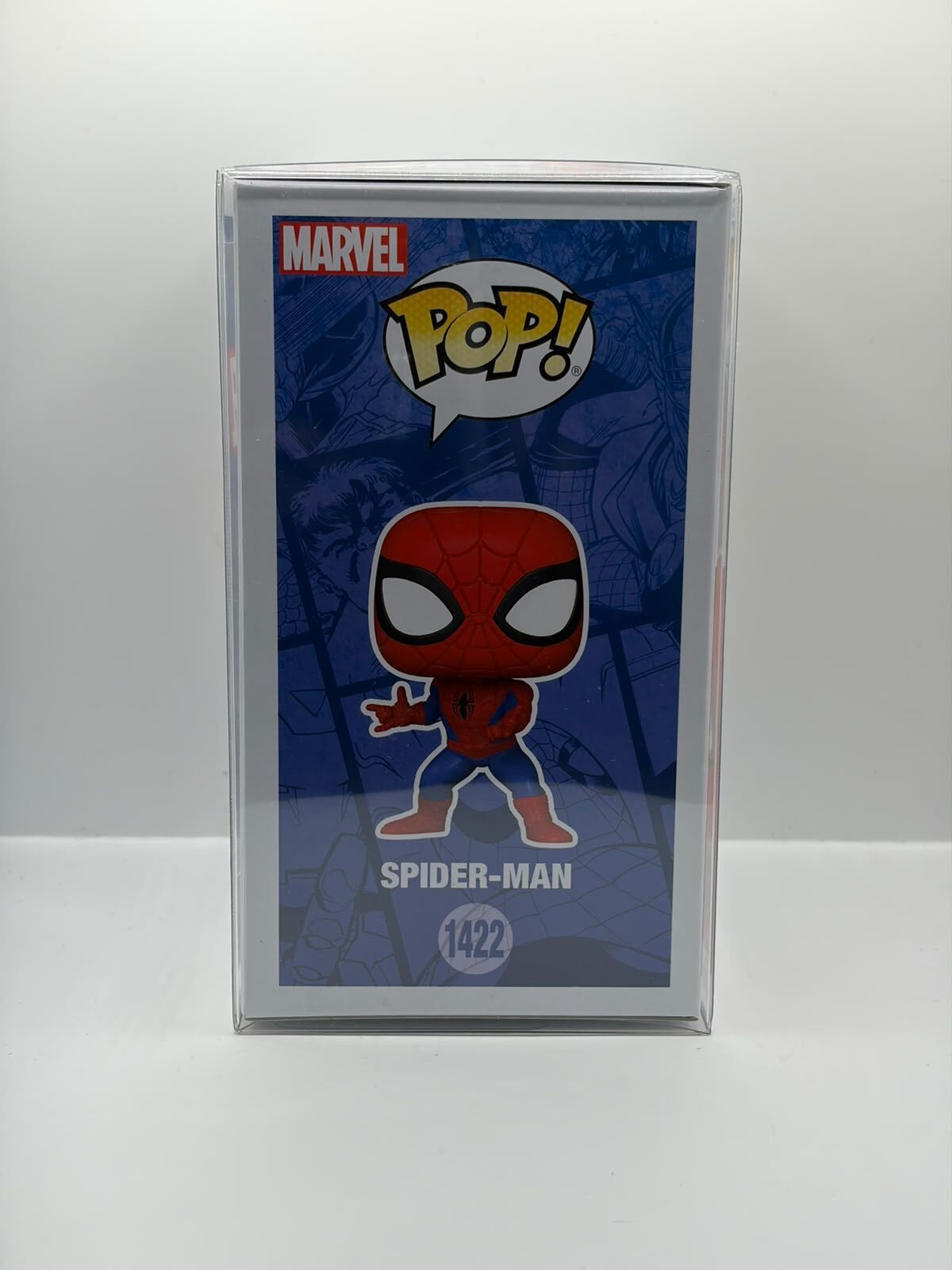 Funko Pop! Marvel Spider-Man #1422 Signed Collectible Figure