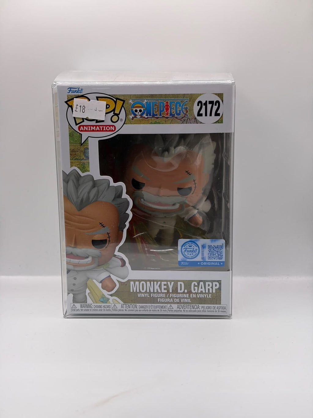 Funko Pop! Animation One Piece Monkey D. Garp #2172 Vinyl Figure