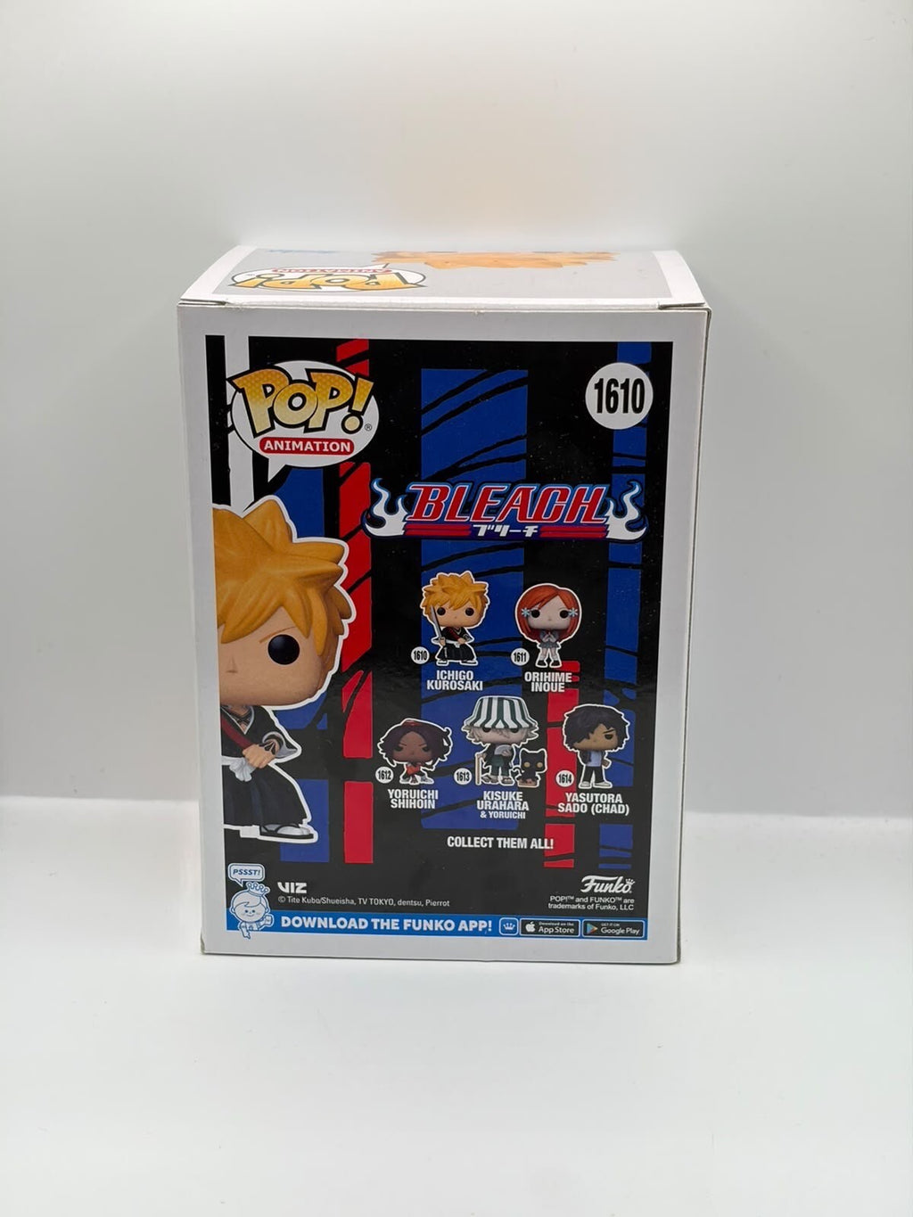 Funko Pop! Animation Bleach Ichigo Kurosaki #1610 Vinyl Figure