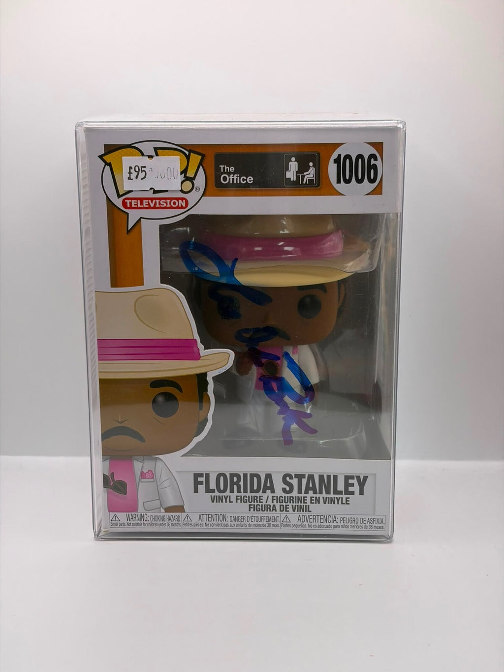 Funko Pop! Television The Office Florida Stanley Vinyl Figure #1006 Signed