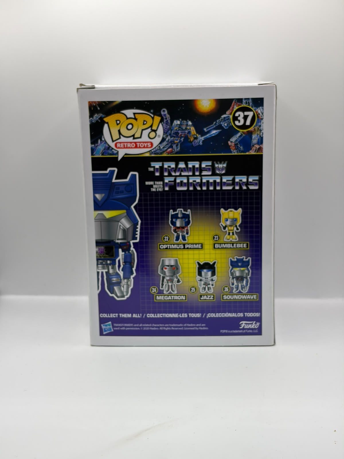 Funko Pop! Retro Toys Transformers Soundwave #37 Vinyl Figure