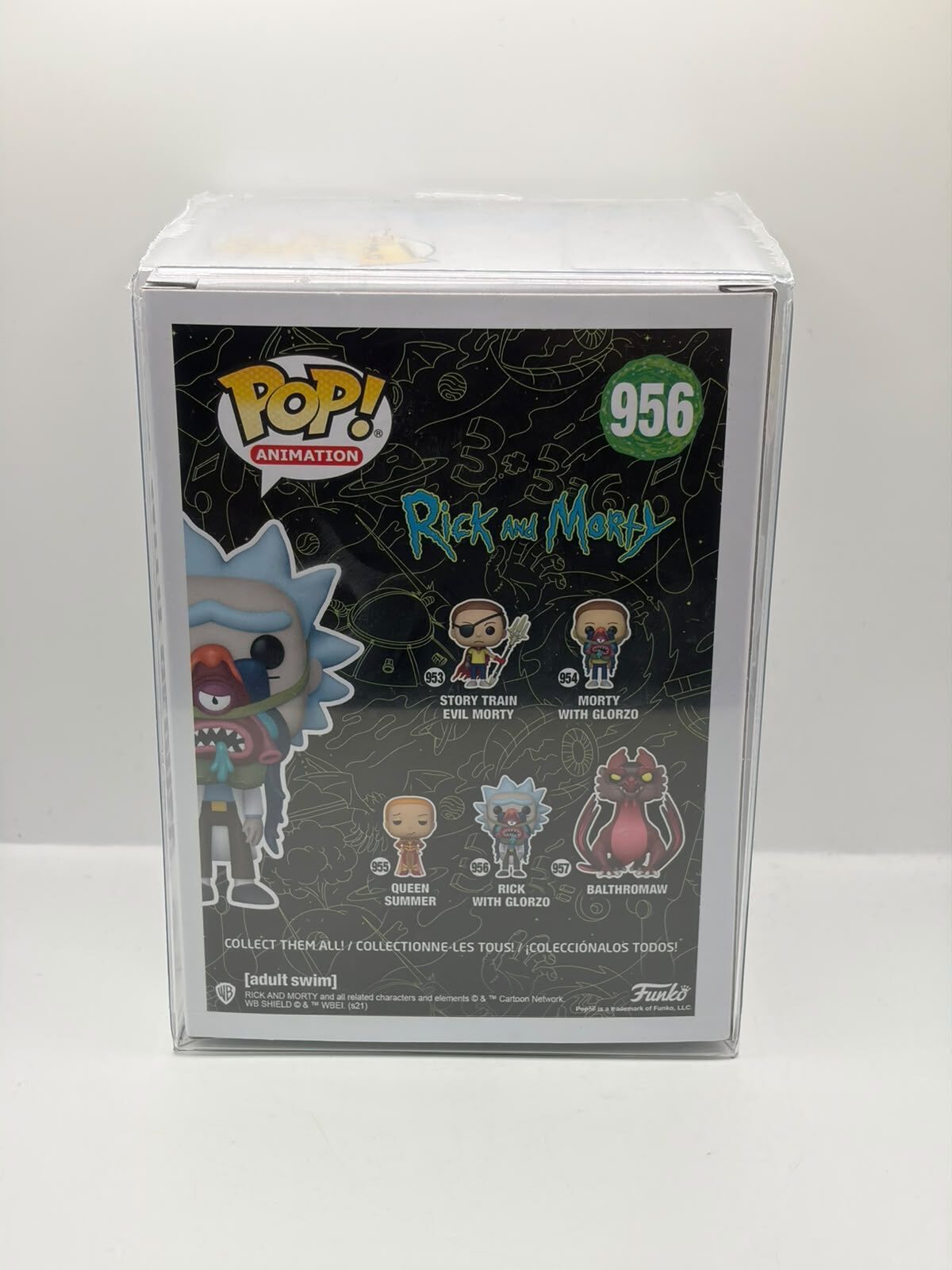 Funko Pop! Animation Rick with Glorzo #956