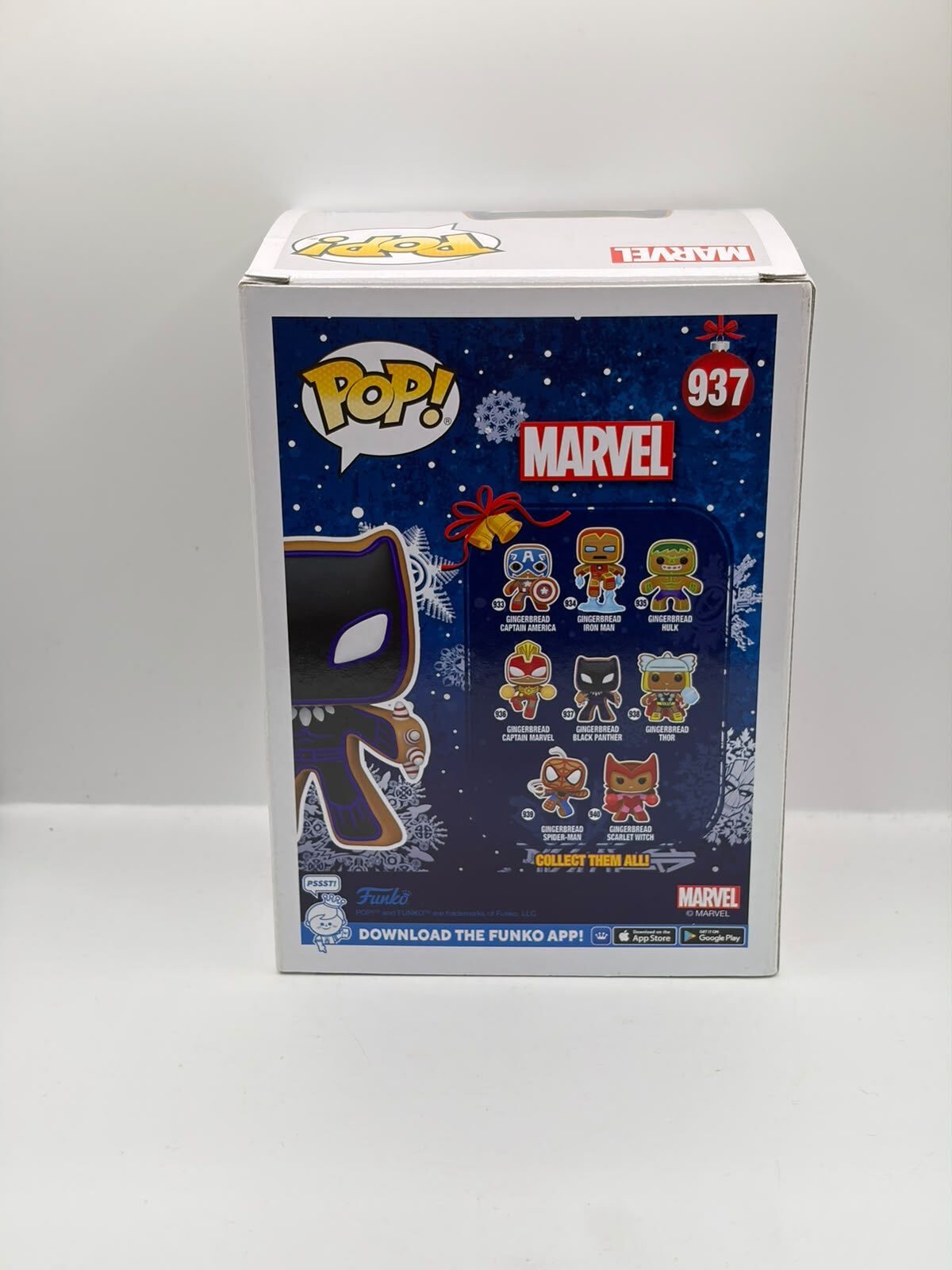 Funko Pop! Marvel Gingerbread Black Panther #937