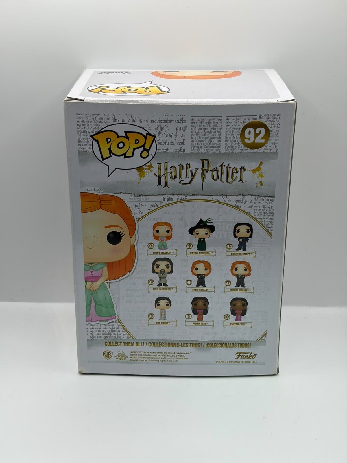 Funko Pop! Harry Potter Ginny Weasley #92 Vinyl Figure