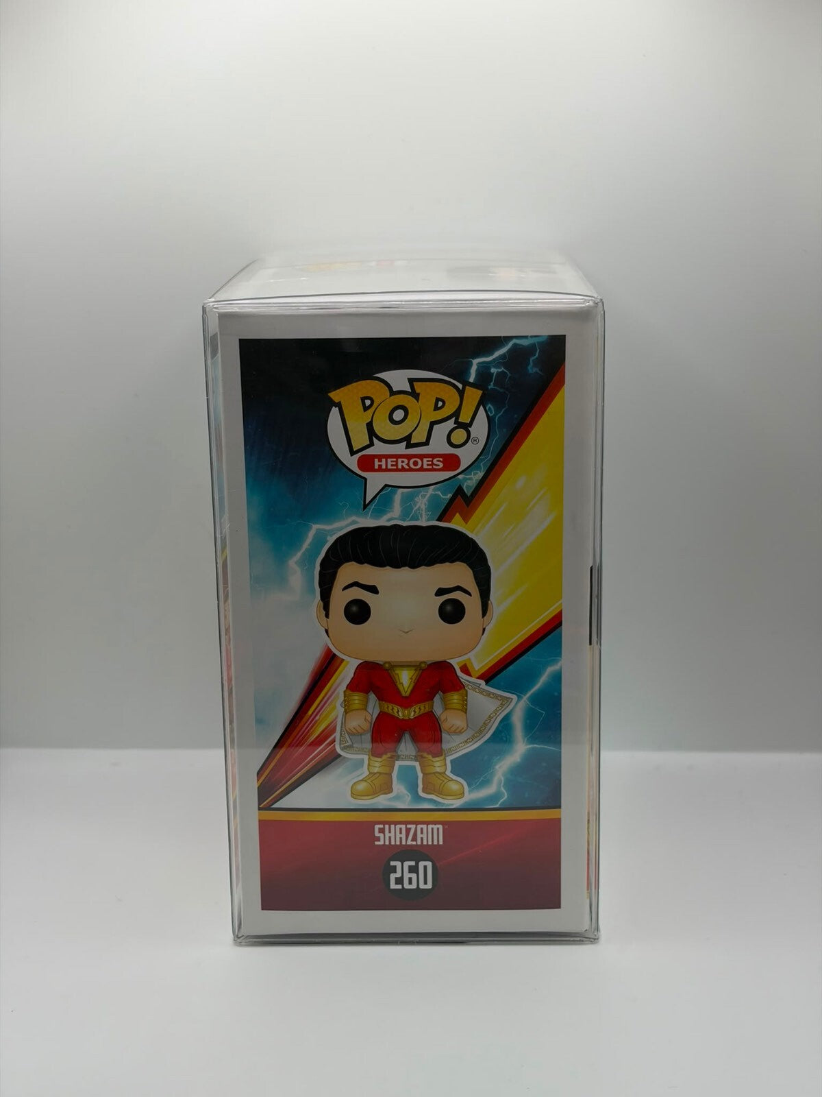 Funko Pop! Heroes Shazam #260 Vinyl Figure - Signed