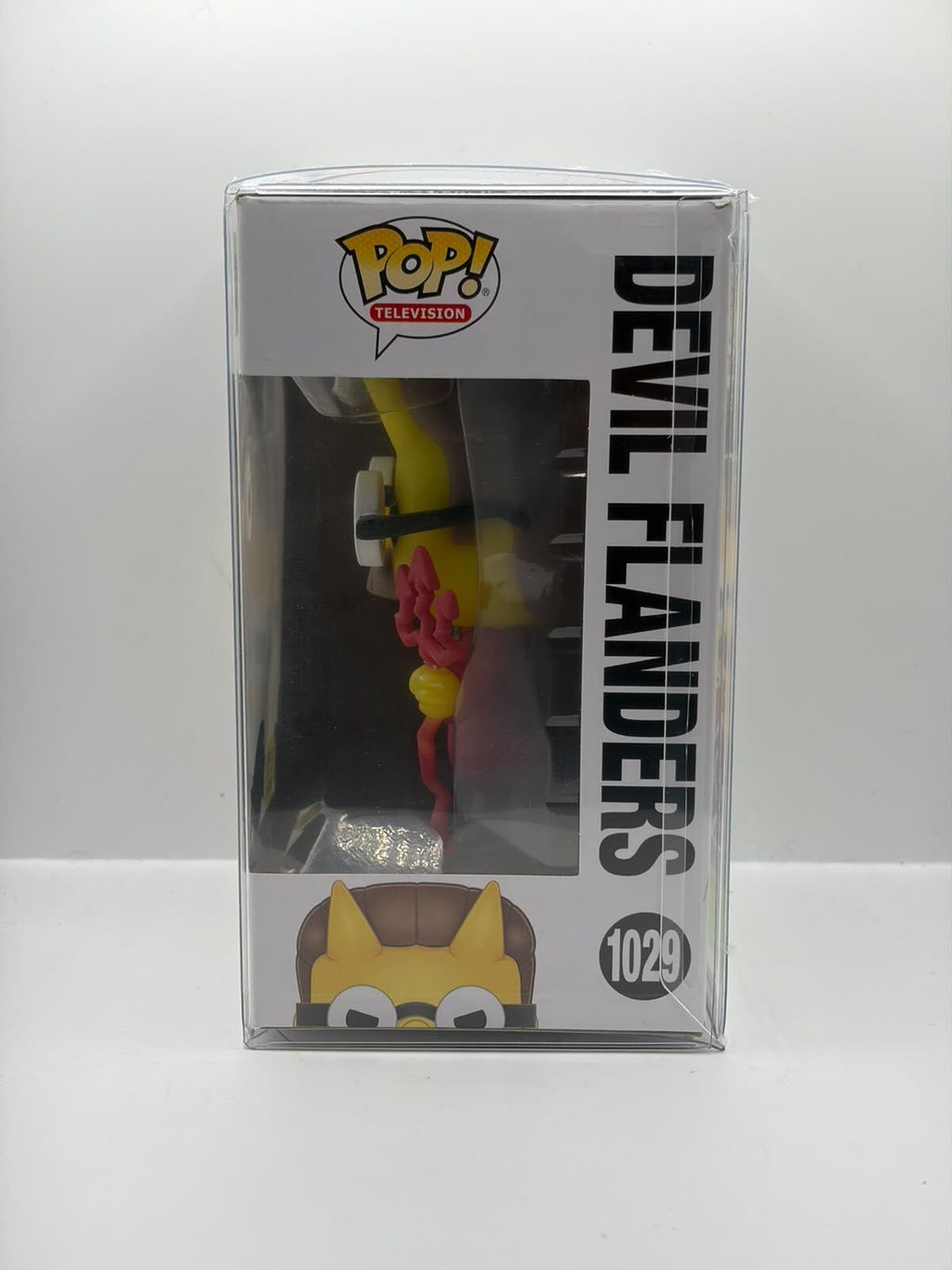 Funko Pop! Television The Simpsons Treehouse of Horror Devil Flanders Vinyl Figure #1029 Special Edition Glow in the Dark