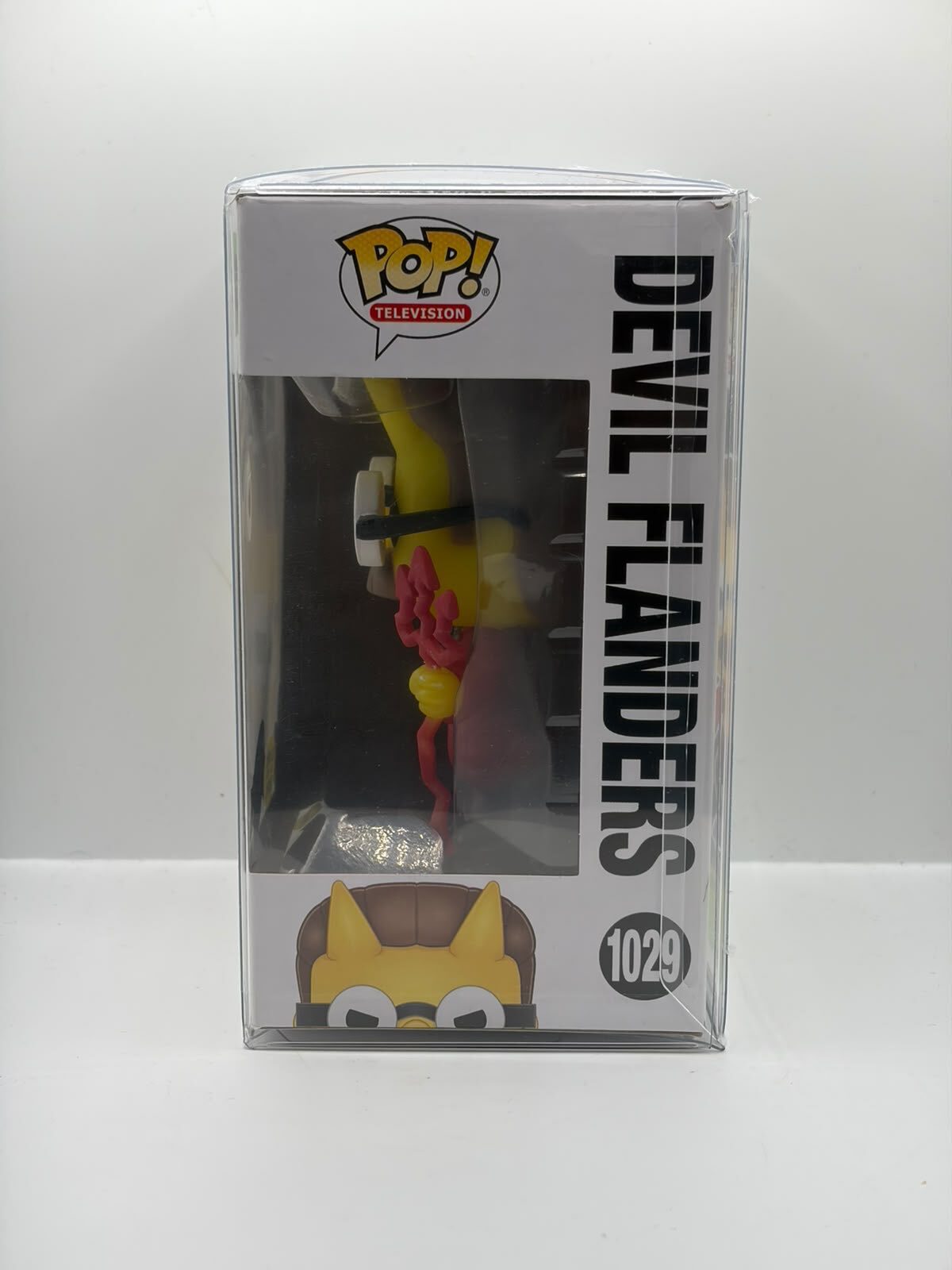 Funko Pop! Television The Simpsons Treehouse of Horror Devil Flanders Vinyl Figure #1029 Special Edition Glow in the Dark