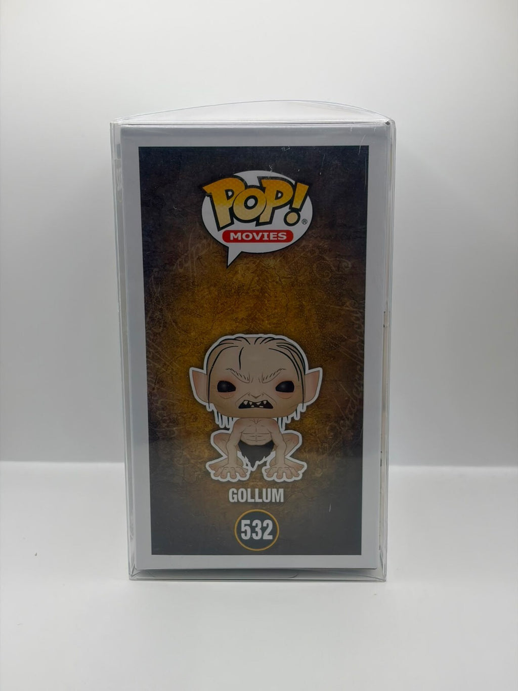 Funko Pop! Movies Lord of the Rings Gollum #532 Chase & Signed