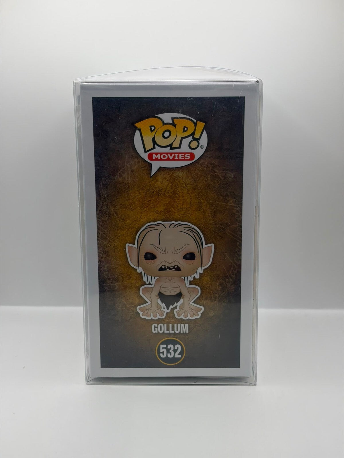 Funko Pop! Movies Lord of the Rings Gollum #532 Chase & Signed