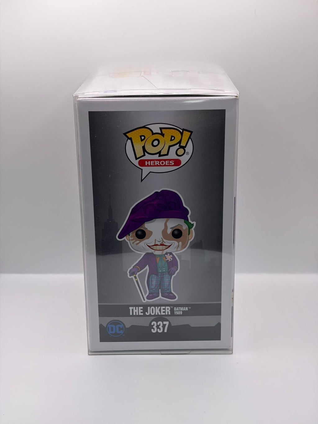 Funko Pop! Heroes The Joker Batman 1989 Vinyl Figure #337 Chase Edition