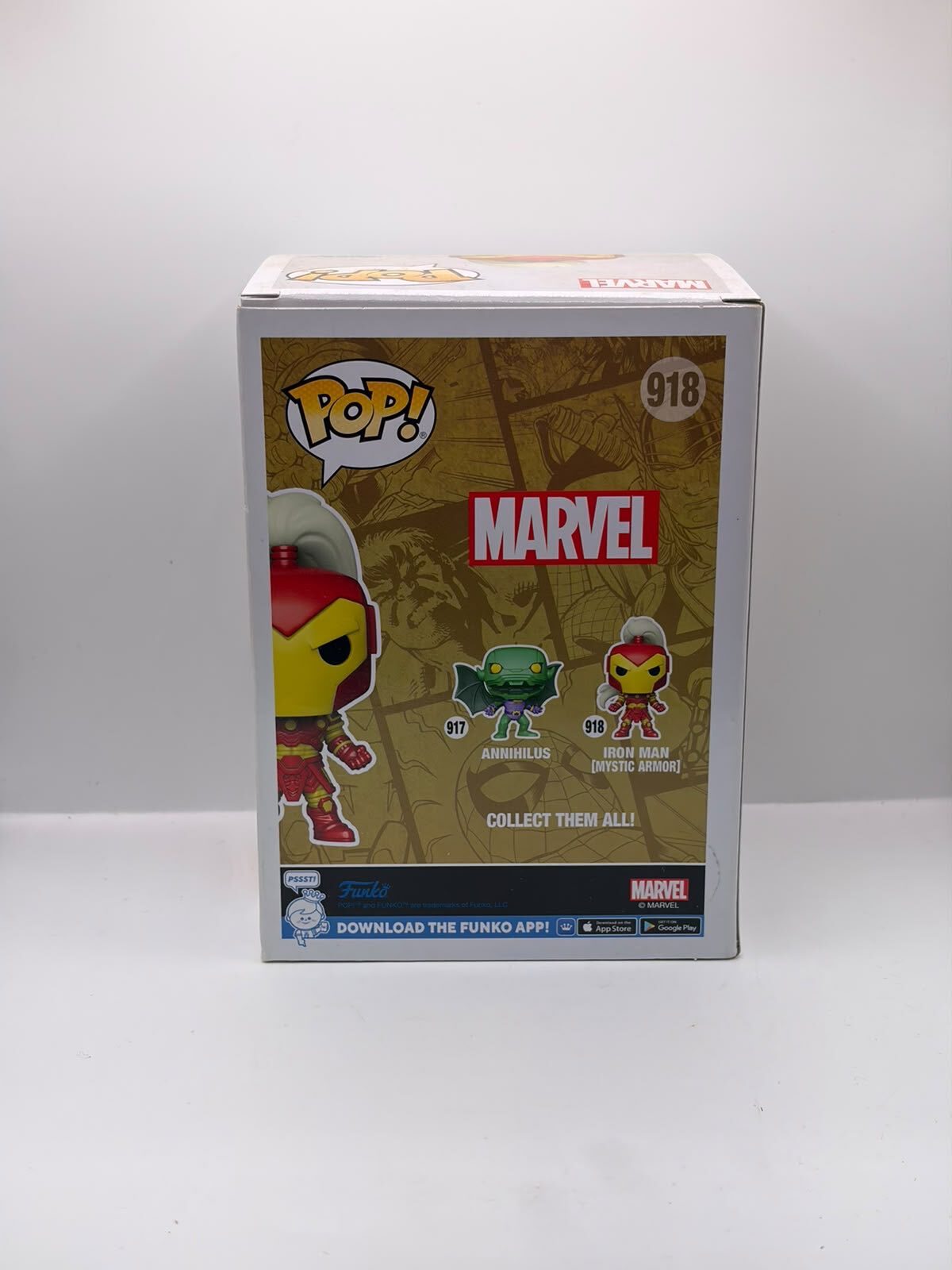 Funko Pop! Marvel Iron Man (Mystic Armor) #918 Special Edition