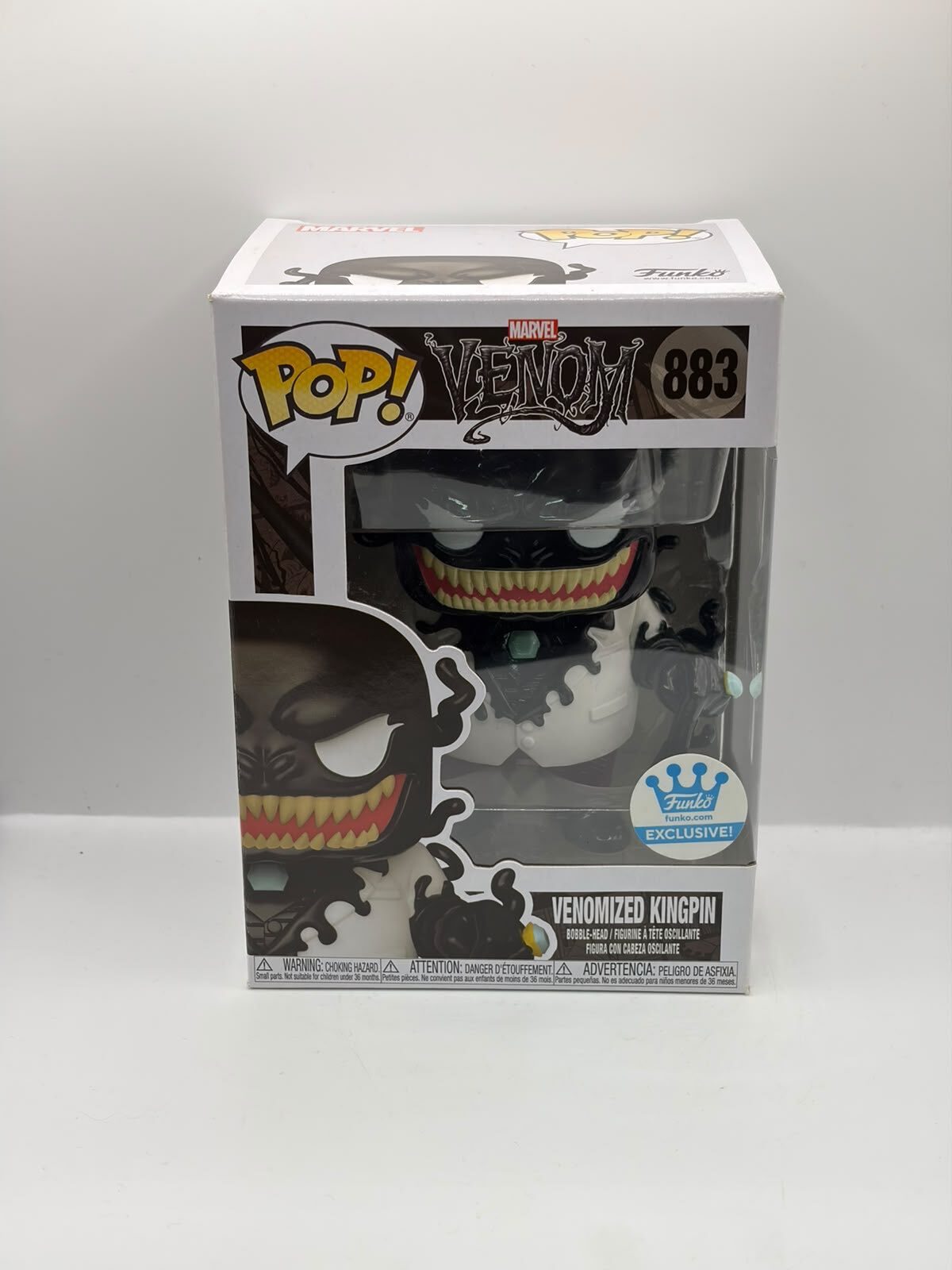 Funko Pop! Marvel Venomized Kingpin #883 Funko Exclusive