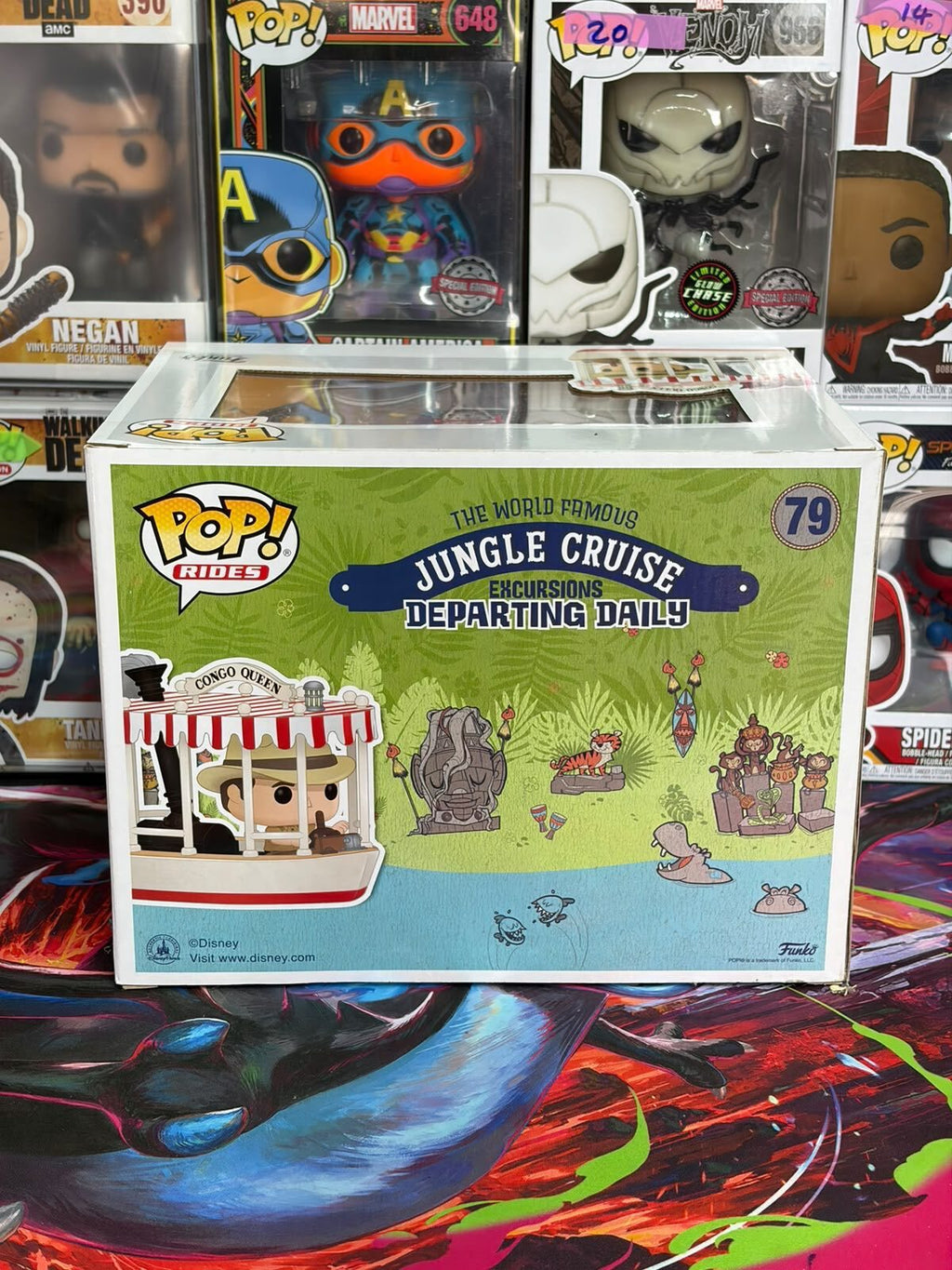 Funko Pop! Rides Jungle Cruise Departing Daily #79