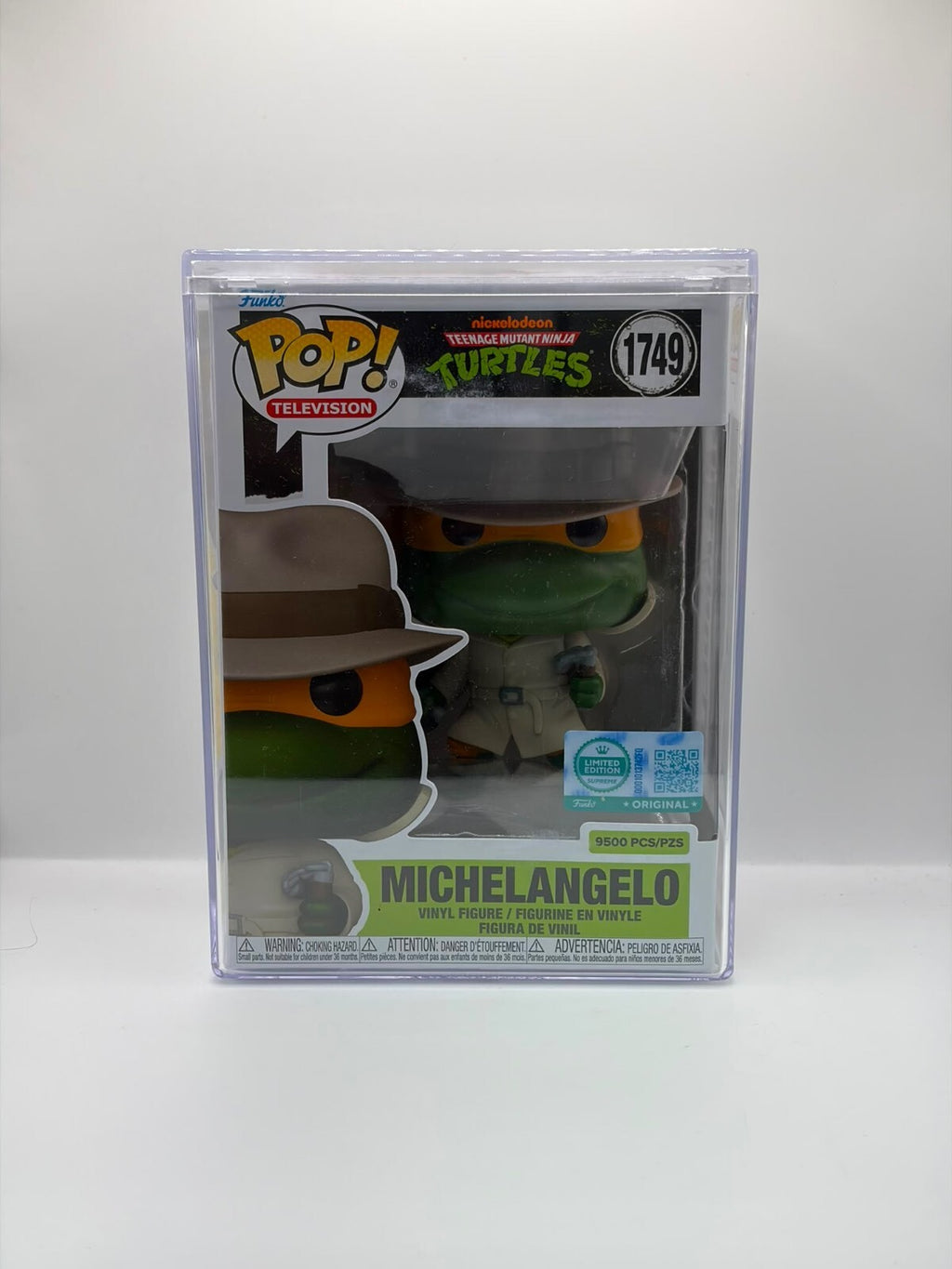 Funko Pop! Television Teenage Mutant Ninja Turtles Michelangelo #1749 Vinyl Figure Limited Edition