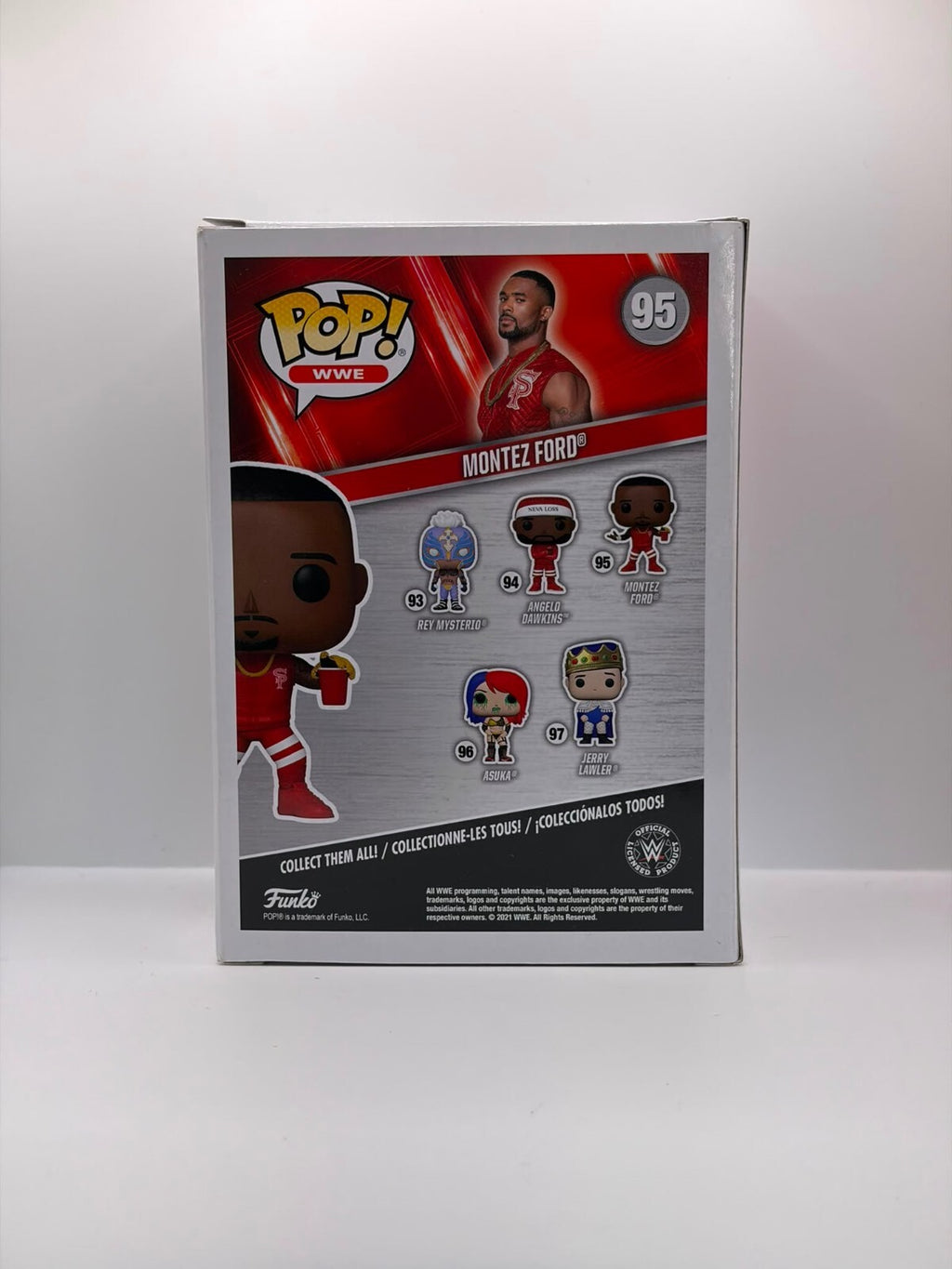 Funko Pop WWE Montez Ford Vinyl Figure #95