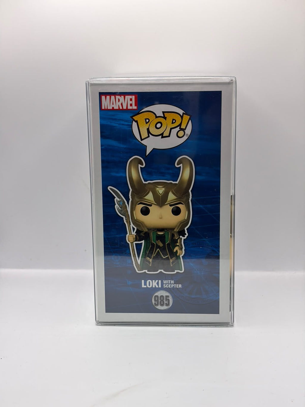 Funko Pop! Marvel Avengers Loki with Scepter #985 Glow in the Dark Special Edition