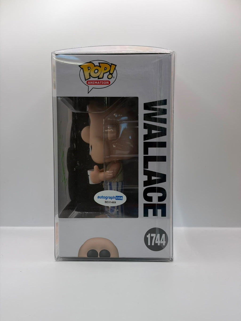 Funko Pop! Animation Wallace & Gromit Vinyl Figure #1744 Autographed