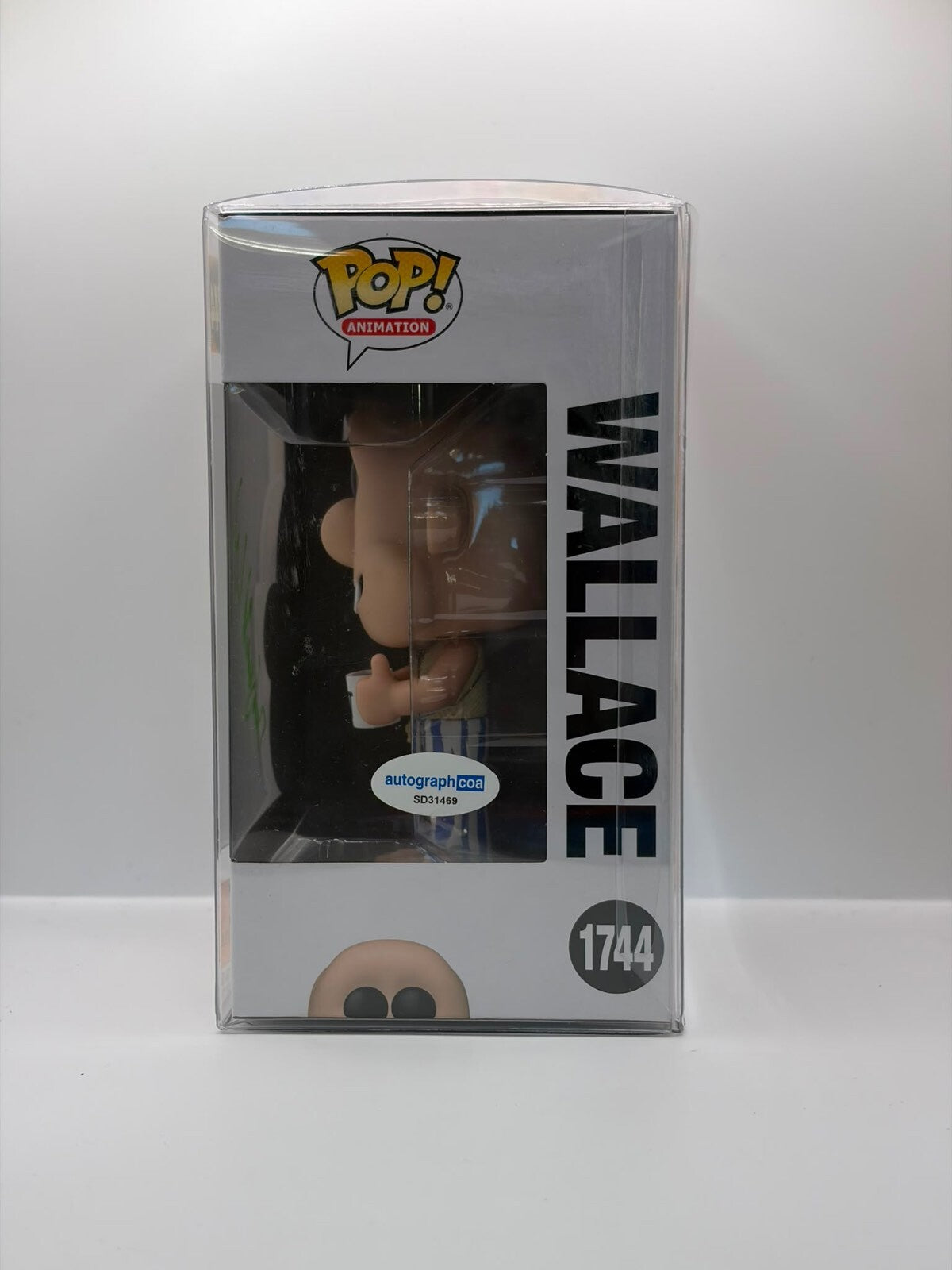Funko Pop! Animation Wallace & Gromit Vinyl Figure #1744 Autographed