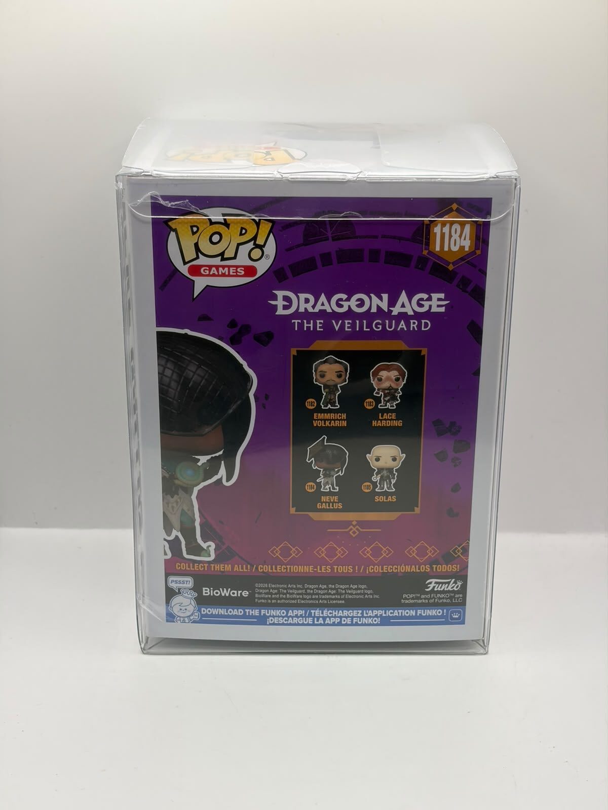 Funko Pop! Games Dragon Age: The Veilguard Neve Gallus Vinyl Figure #1184
